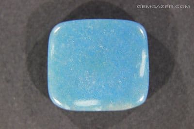 Quartzite cabochon with Trolleite and Lazulite, Brazil, 27.79 carats.