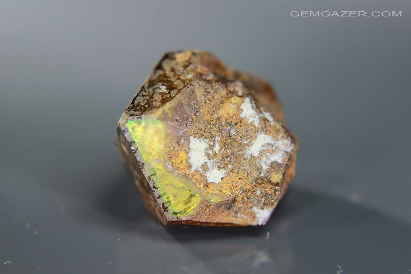 Rainbow Andradite Garnet crystal Japan 15 12 carats