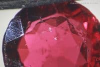 Ruby Doublet (composite), faceted. 2.55 carats.  ** SOLD **