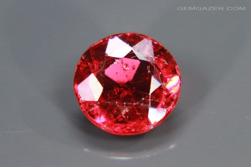 Ruby Doublet composite faceted 2 55 carats SOLD