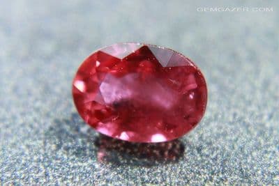 Ruby, faceted, Madagascar. 1.07 carats.