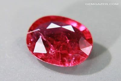 Ruby, lead-glass filled, Madagascar. 1.05 carats.