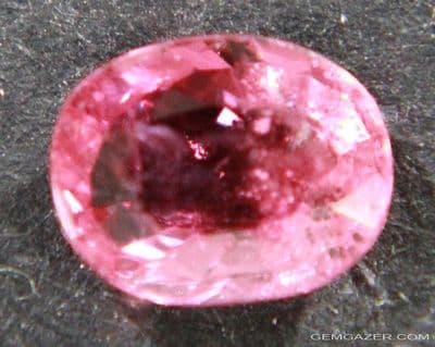 Ruby, lead-glass filled. Madagascar.  1.24 carats.