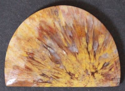 Sagenitic Agate cabochon, Mexico.   76.75 carats.