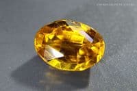 Sapphire doublet composite, faceted. 1.99 carats.