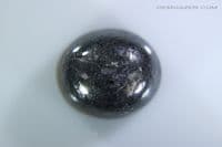 Sapphire in Matrix cabochon, Scotland UK. 15.03 carats.