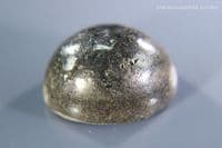 Sapphire in Matrix cabochon, Scotland UK. 19.54 carats.