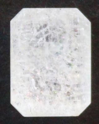 Satin-Flash Hyalite Opal, Faceted,  Mexico.   3.49 carats.