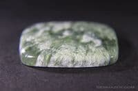 Seraphinite cabochon.  54.84 carats.