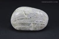 Serpentine pebble / palmstone, polished, Cornwall, UK. 54.12 grams.