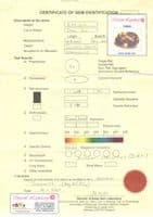 Sinhalite, yellow-brown faceted, Sri Lanka.  5.05 carats. ** Certificated **