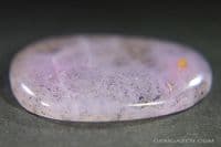 Smithsonite, purple dendritic cabochon. Mexico.  87.25 carats.