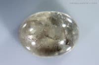 Smoky Quartz cabochon with zoning, Cornwall, UK. 10.89 carats.