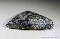 Sphalerite and Pyrite cabochon, Spain.  55.53 carats.