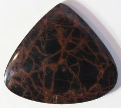 Spiderman Jasper cabochon, Oregon, USA.   29.69 carats.