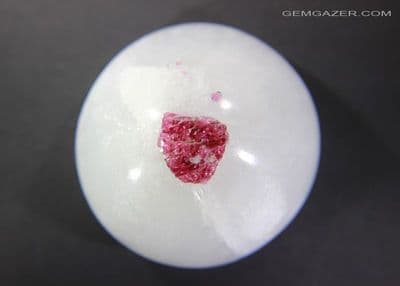 Spinel in Calcite cabochon, Myanmar. 173.06 carats.