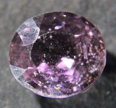 Spinel, lilac faceted, Myanmar.  4.99 carats.