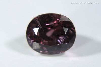 Spinel, pinkish-purple faceted, Myanmar. 2.15 carats.