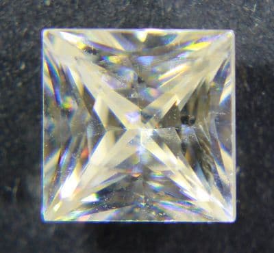 Strontium Titanate, faceted.  2.58 carats.