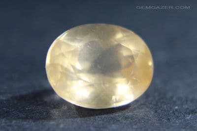 Sunset Quartz, faceted, Brazil.  2.76 carats.