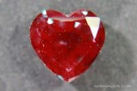 Synthetic Alexandrite, faceted.  1.65 carats.