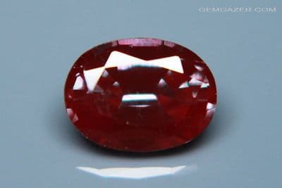 Synthetic Alexandrite, hydrothermal method, faceted. 1.66 carats.