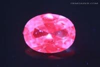 Synthetic Spinel, Aqua-blue Verneuil method, faceted, 9.99 carats.