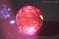 Synthetic Spinel, Verneuil method, teal-blue faceted, 14.39 carats.