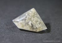 Thenardite, colourless faceted, Germany.  3.90 carats.