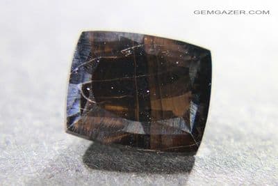 Tiger's-eye, faceted, China.  5.95 carats.