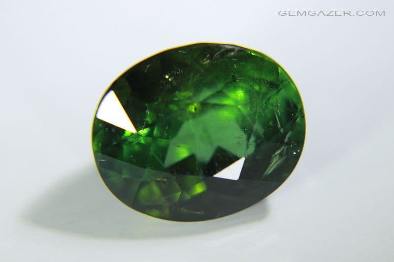 FuraFura2525 ページPt900Green Tourmaline Nigeria, Bi Colour Tourmaline, Natural Pink-Green Colour