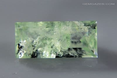 Transparent Amazonite, faceted, Vietnam.  1.46 carats.