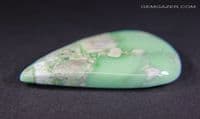 Variscite cabochon, Australia.  15.91 carats.