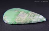 Variscite cabochon, Australia.  15.91 carats.