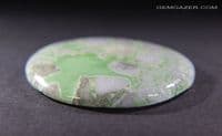 Variscite cabochon, Australia. 43.64 carats.