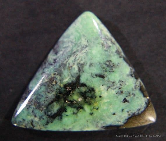 Variscite cabochon, USA. 11.84 carats.