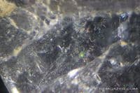 Vesuvianite (aka Idocrase) var: Cypirine, blue cabochon, Norway.  1.92 carats.