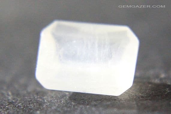 Witherite, faceted, United Kingdom.  2.45 carats.