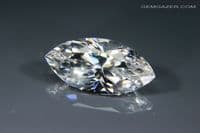 YAG (Yttrium Aluminium Garnet), colourless faceted. 3.98 carats.