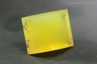 Yellow Fire Opal, faceted, Mexico. 6.19 carats.