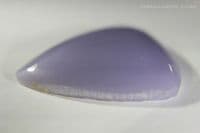 Yttrofluorite (aka Yttrium Fluorite) lavender cabochon, Mexico.  60.89 carats.