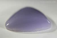 Yttrofluorite (aka Yttrium Fluorite) lavender cabochon, Mexico.  60.89 carats.