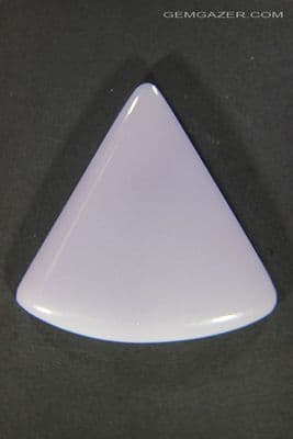 Yttrofluorite (aka Yttrium Fluorite) lavender cabochon, Mexico. 66.91 carats.