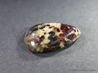 Zinc Ore cabochon, New Jersey, USA.   35.03 carats.