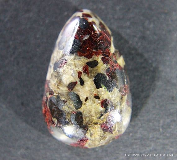 Zinc Ore cabochon, New Jersey, USA.   35.03 carats.