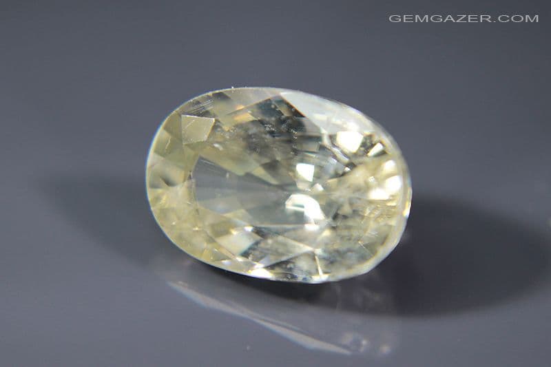 Zircon Jaune De Tanzanie 3,62 Ct - Coupe Ovale - Clarté VS1 - Neuf Sans Emballage