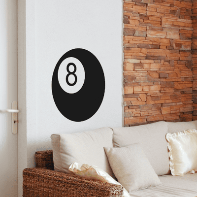8 Ball Sticker