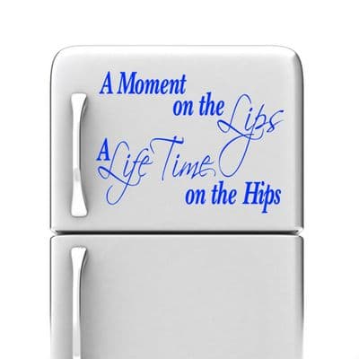 A Moment On The Lips Kitchen Wall Sticker