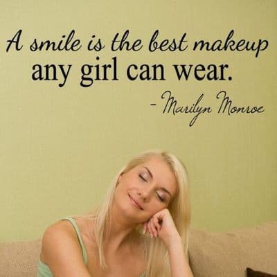 A Smile Is The Best Makeup