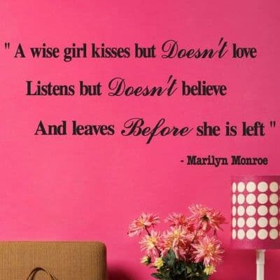 A Wise Girl Kisses